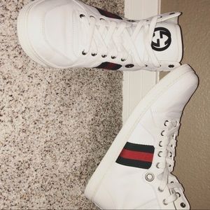** AUTHENTIC GUCCI HIGH TOPS $300 OFF **